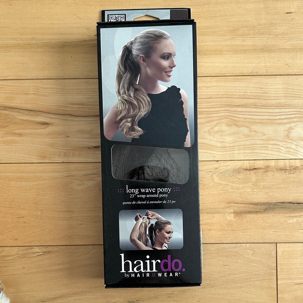 Hairdo by Hairuwear Long Wave Pony Wrap-Around Hairpiece - Chocolate Copper